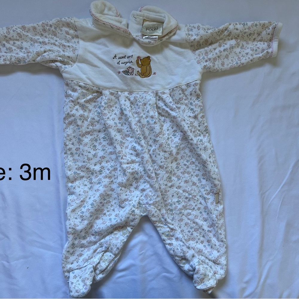 Vintage Disney Winnie the Pooh Sleeper – Size 3M
